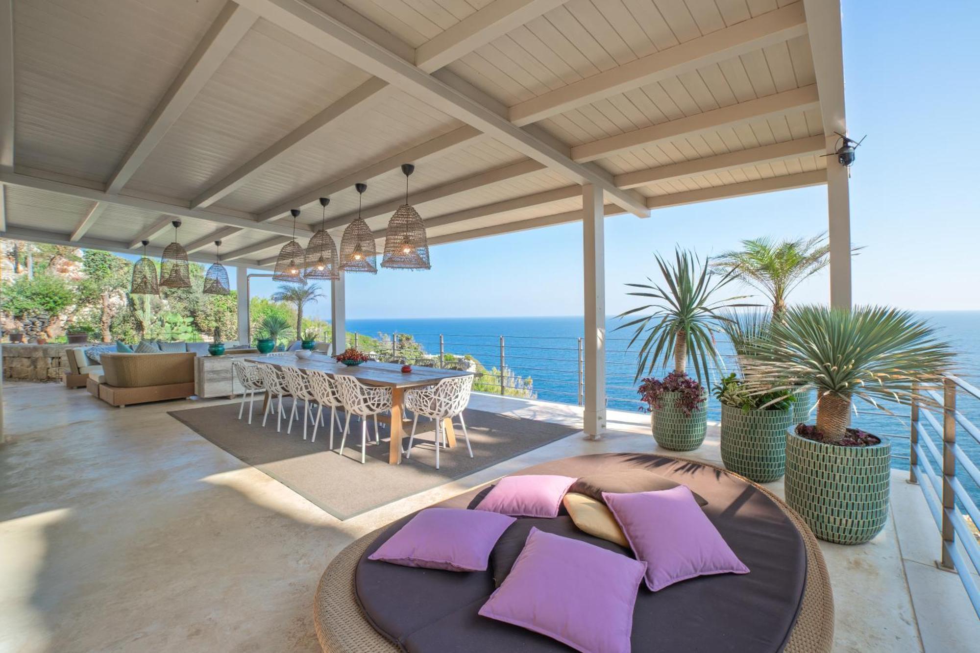 גאליאנו דל קאפו Villa Cliff מראה חיצוני תמונה